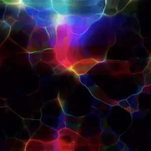 Color K — animated neon lattice